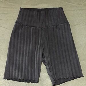 Aerie Black Striped Set